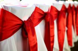Tablecloths, wedding linens, chair sashes at Tablecloths Factory.